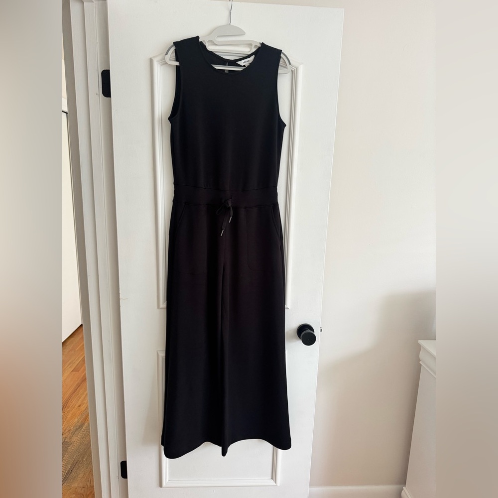 SPANX Black Sleeveless Jumpsuit